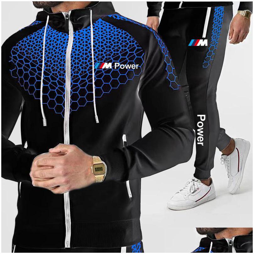 Men' Tracksuits Mens Designer 2021 Cardigan Sportswear Suit Long Sleeve Hoodie Add Jogging 2Piece Fitness Running Drop Delivery App Dhlwi
Men' Tracksuits Mens Designer 2021 Cardigan Sportswear Suit Long Sleeve Hoodie Add Jogging 2Piece Fitness Running Drop Delivery App Dhlwi
