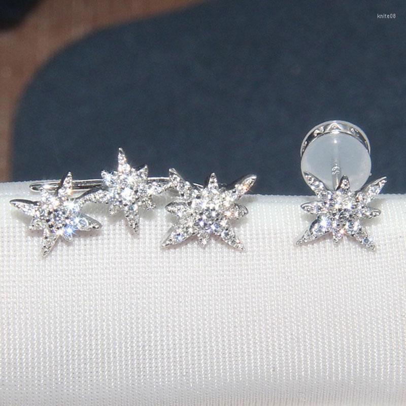Stud Earrings High Quality 925 Sterling Silver Color Asymmetrical Character Rice Star Fashion Brand Jewelry DE118
Stud Earrings High Quality 925 Sterling Silver Color Asymmetrical Character Rice Star Fashion Brand Jewelry DE118