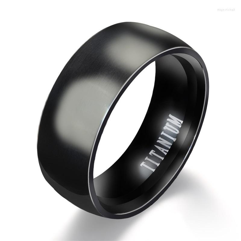 Wedding Rings Selling Jewelry 8MM Men's Titanium Steel Ring Domineering Curved Stainless Supply Wholesale
Wedding Rings Selling Jewelry 8MM Men's Titanium Steel Ring Domineering Curved Stainless Supply Wholesale