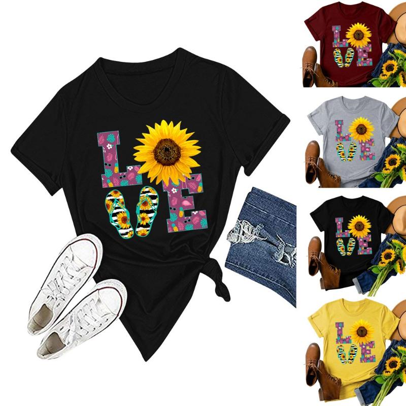 Women' T Shirts Short Sleeve T-shirts Y2k Grunge Style Love Letter Print Top Fairycore Harajuku Oversized Shirt Streetwear, Black
Women' T Shirts Short Sleeve T-shirts Y2k Grunge Style Love Letter Print Top Fairycore Harajuku Oversized Shirt Streetwear, Black
