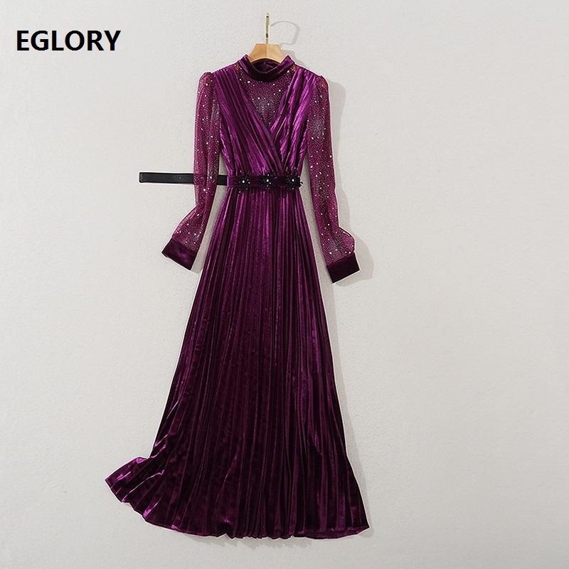 Casual Dresses Black Purple Long Dress 2023 Autumn Winter Evening Vestidos Women Stand Neck Star Print Beading Flowers Sleeve Maxi
Casual Dresses Black Purple Long Dress 2023 Autumn Winter Evening Vestidos Women Stand Neck Star Print Beading Flowers Sleeve Maxi