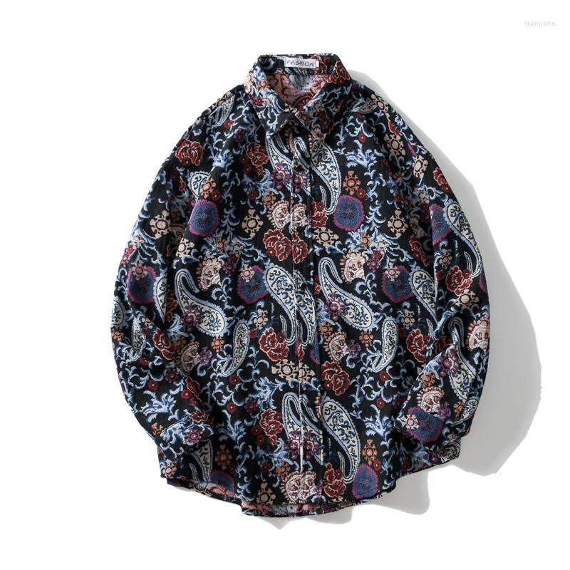 Men's Casual Shirts Men's Winter Shirt Retro Ethnic Style Long Sleeve For Men Hip Hop Vintage Cardigan Coat Snap Button Fashion, 12
Men's Casual Shirts Men's Winter Shirt Retro Ethnic Style Long Sleeve For Men Hip Hop Vintage Cardigan Coat Snap Button Fashion, 12