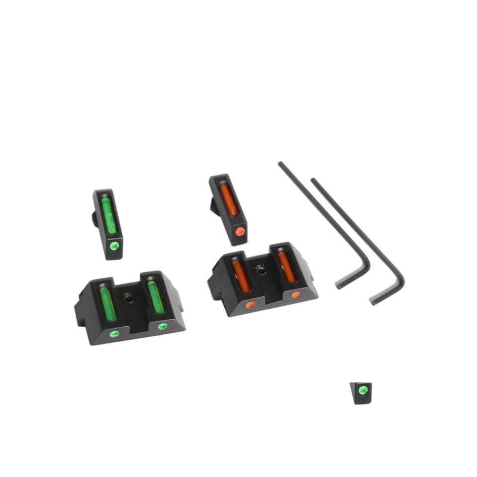 Tactical Accessories Pistol Front Rear Red Green Fiber Optic Combat Sight Night For Airsoft G17 19 23 Etc. Parts Drop Delivery Sport Dhv3U
Tactical Accessories Pistol Front Rear Red Green Fiber Optic Combat Sight Night For Airsoft G17 19 23 Etc. Parts Drop Delivery Sport Dhv3U