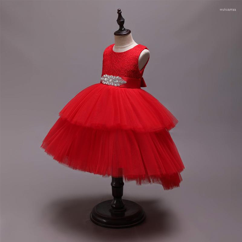 Girl Dresses Dress Girl's Princess Children's Wedding Shaggy Skirt Cake Little Flower Tailed Performance Host, Red
Girl Dresses Dress Girl's Princess Children's Wedding Shaggy Skirt Cake Little Flower Tailed Performance Host, Red