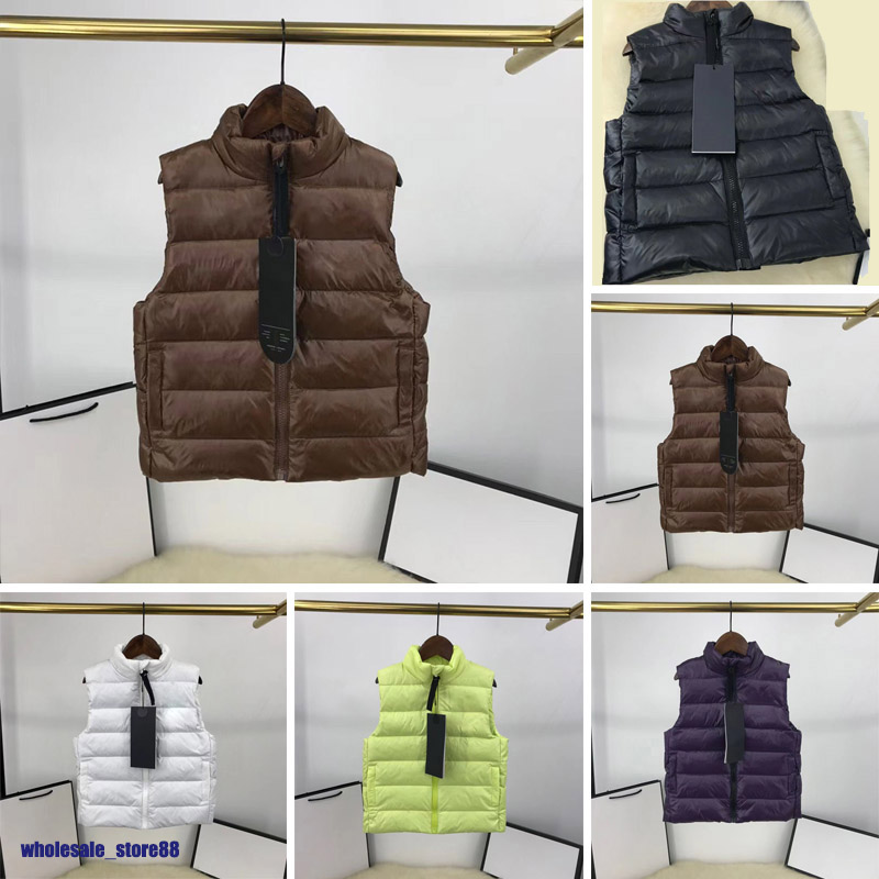 Kids vest TNF Goose Jackets Coat Down cotton waistcoat designs Mens and women's North Jacket Keep warm Coat, Color 1
Kids vest TNF Goose Jackets Coat Down cotton waistcoat designs Mens and women's North Jacket Keep warm Coat, Color 1