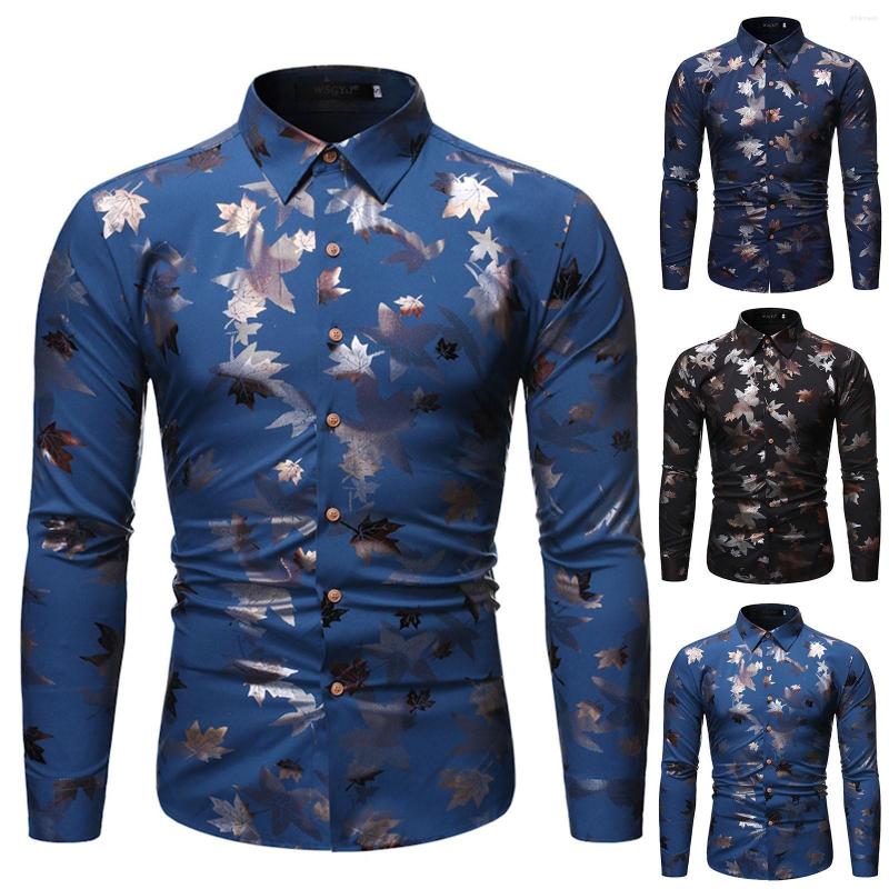 Men' Casual Shirts Luxury Men Shirt Stamping Totem Print Turn Down Collar Buttons Slim Long Sleeve Top Public Club, D-navy
Men' Casual Shirts Luxury Men Shirt Stamping Totem Print Turn Down Collar Buttons Slim Long Sleeve Top Public Club, D-navy