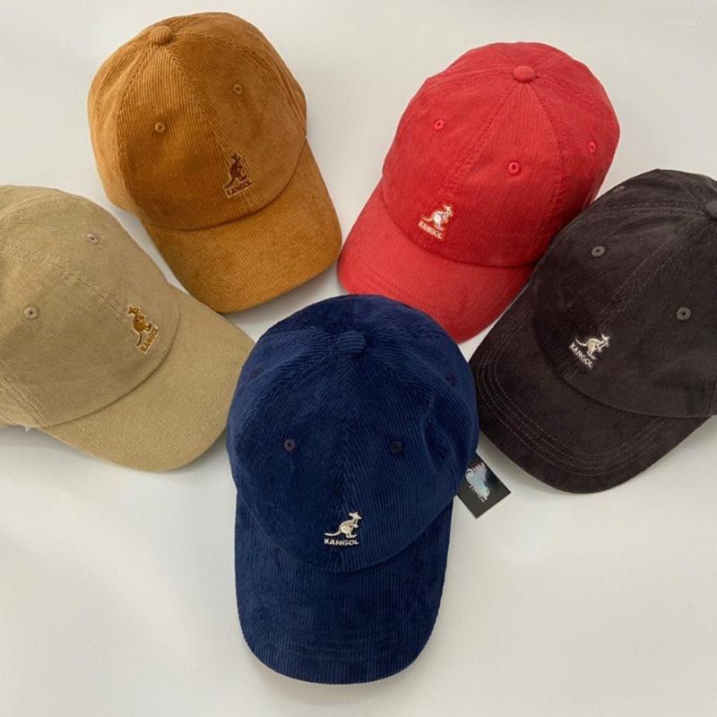 Ball Caps Kangol Kangaroo Four Seasons Corduroy Baseball Cap Men And Women Summer Sun Protection Hat Adjustable
Ball Caps Kangol Kangaroo Four Seasons Corduroy Baseball Cap Men And Women Summer Sun Protection Hat Adjustable
