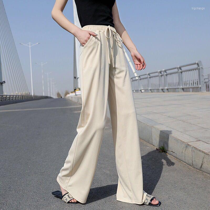 Women's Pants 2023 Women Casual Loose Wide Leg Pant Womens Elegant Fashion Preppy Style Trousers Female Pure Color Females Palazzo, Beige
Women's Pants 2023 Women Casual Loose Wide Leg Pant Womens Elegant Fashion Preppy Style Trousers Female Pure Color Females Palazzo, Beige