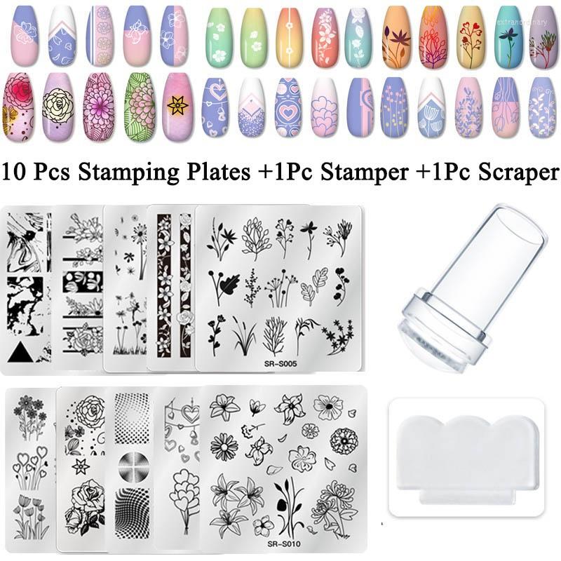 Nail Art Kits 6/7/9/12PCS/Set Templates Stamping Plate Design Flower Animal Glass Temperature Lace Stamp Plates Image
Nail Art Kits 6/7/9/12PCS/Set Templates Stamping Plate Design Flower Animal Glass Temperature Lace Stamp Plates Image