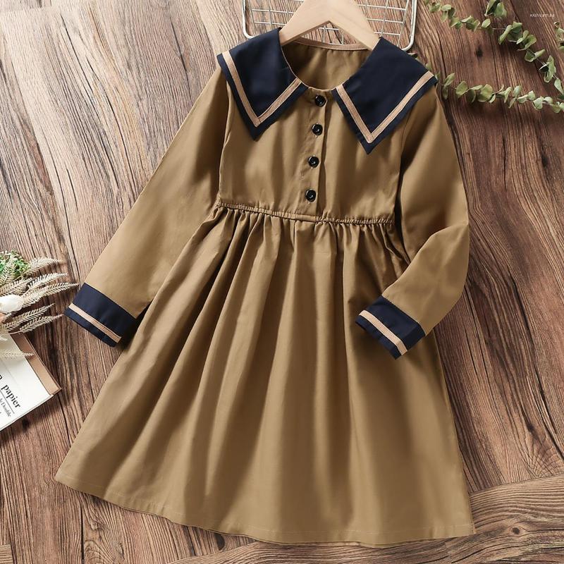Girl Dresses Autumn Kids Preppy Style School For Girls Clothes Teenagers Outfits Children Party Costumes Baby Vestidos 8 10 12 Years, Khaki
Girl Dresses Autumn Kids Preppy Style School For Girls Clothes Teenagers Outfits Children Party Costumes Baby Vestidos 8 10 12 Years, Khaki