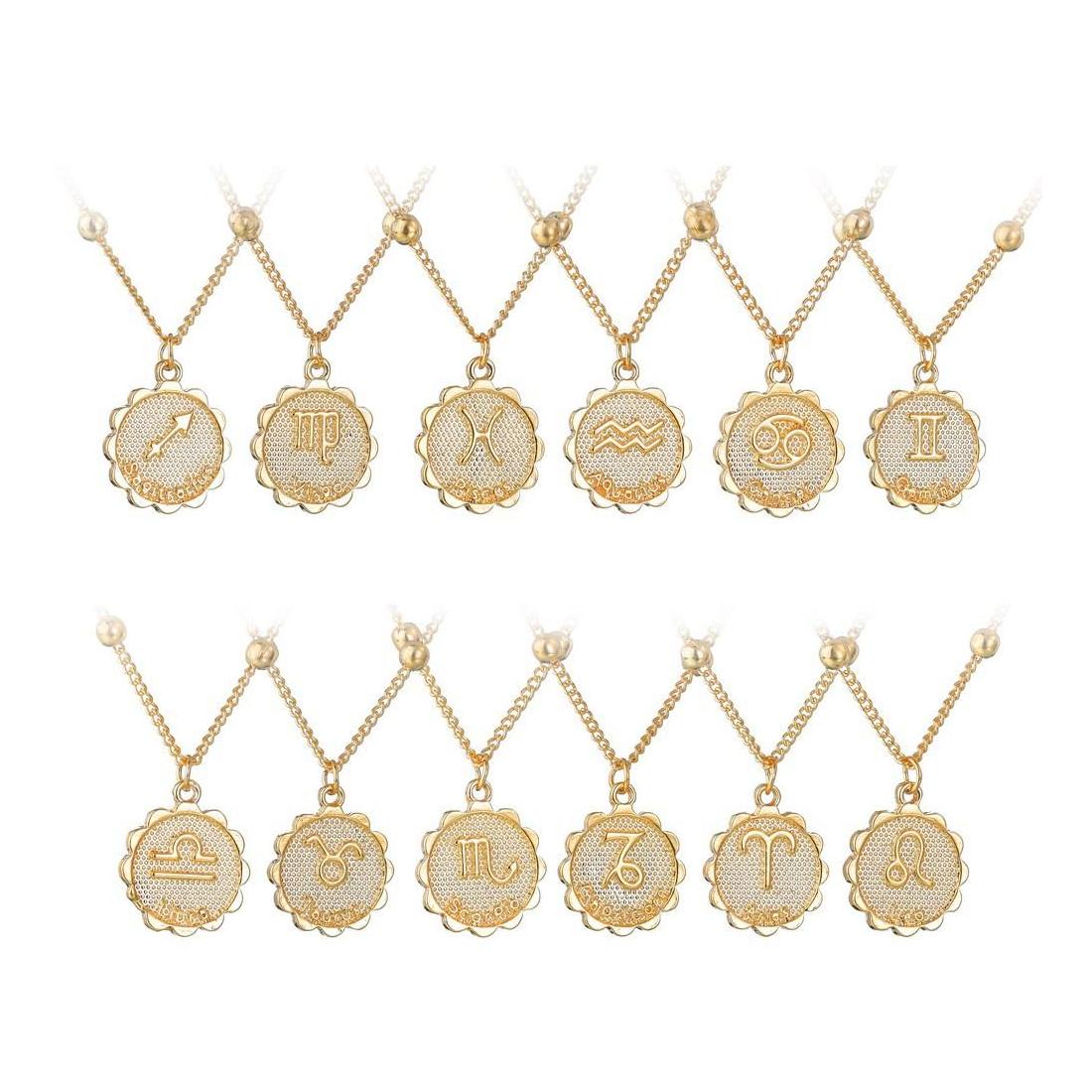 Pendant Necklaces 12 Zodiac Sign Coin Necklace Leo Horoscope Gold Jewelry For Women Mens Party Friendship Drop Delivery Pendants Otnv3
Pendant Necklaces 12 Zodiac Sign Coin Necklace Leo Horoscope Gold Jewelry For Women Mens Party Friendship Drop Delivery Pendants Otnv3