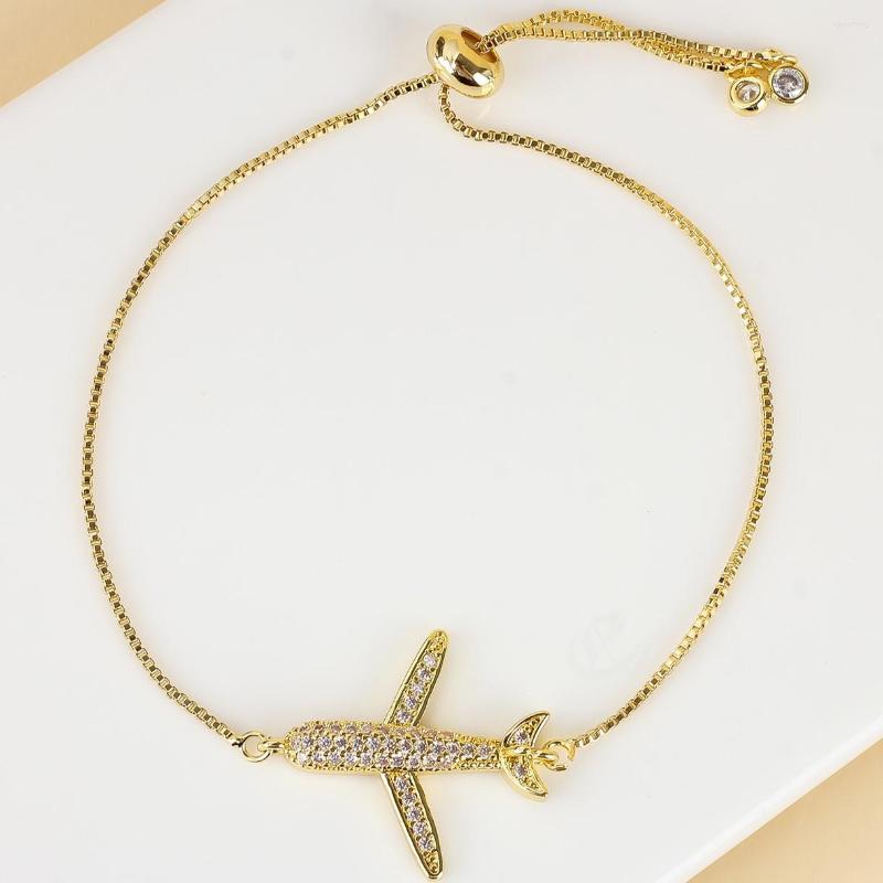 Link Bracelets Gold Color Airplane Adjustable Bracelet Bangle Copper Chain Zircon Tree Of Life Virgin Mary Women Jewelry
Link Bracelets Gold Color Airplane Adjustable Bracelet Bangle Copper Chain Zircon Tree Of Life Virgin Mary Women Jewelry