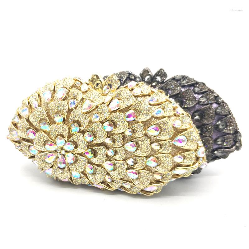 Evening Bags Elegant Women Party Handbag Diamonds Purses Luxury Clutch Bridal Wedding Flower Wallet Crystal Bag, Color 1
Evening Bags Elegant Women Party Handbag Diamonds Purses Luxury Clutch Bridal Wedding Flower Wallet Crystal Bag, Color 1