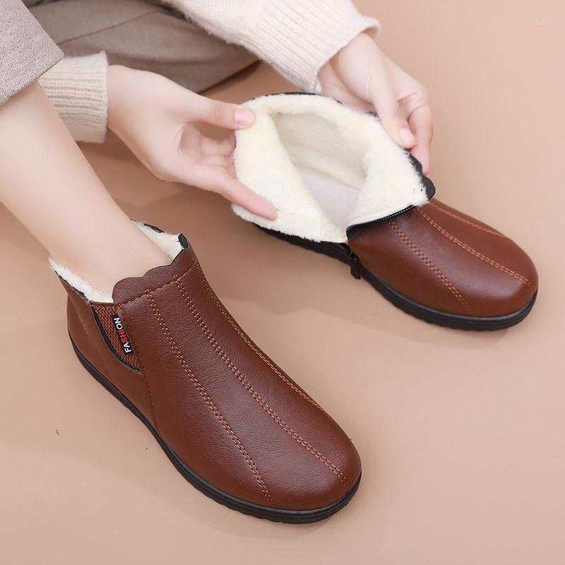 Boots Winter Warm Women Fashion Shoes For 2023 Female Plush Ankle Boot Trekking Waterproof Snow Ladies Shoe Botas De Mujer, Brown
Boots Winter Warm Women Fashion Shoes For 2023 Female Plush Ankle Boot Trekking Waterproof Snow Ladies Shoe Botas De Mujer, Brown