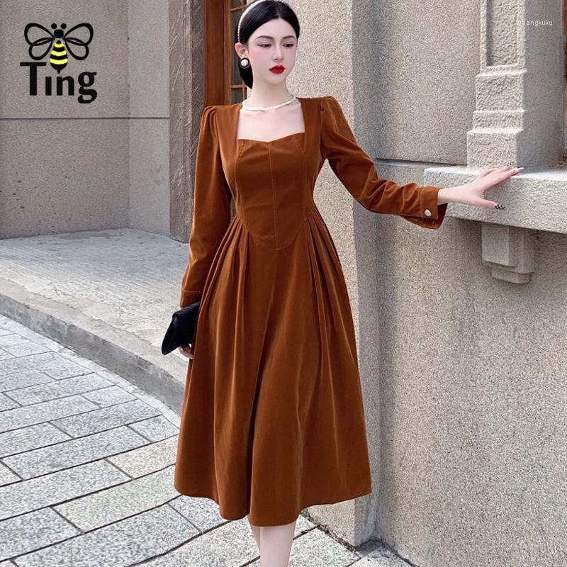 Casual Dresses Tingfly Vintage Elegant High Waist Slim Women Sweet A Line Party Princess Girl Winter Autumn Chic Clothings, Black
Casual Dresses Tingfly Vintage Elegant High Waist Slim Women Sweet A Line Party Princess Girl Winter Autumn Chic Clothings, Black