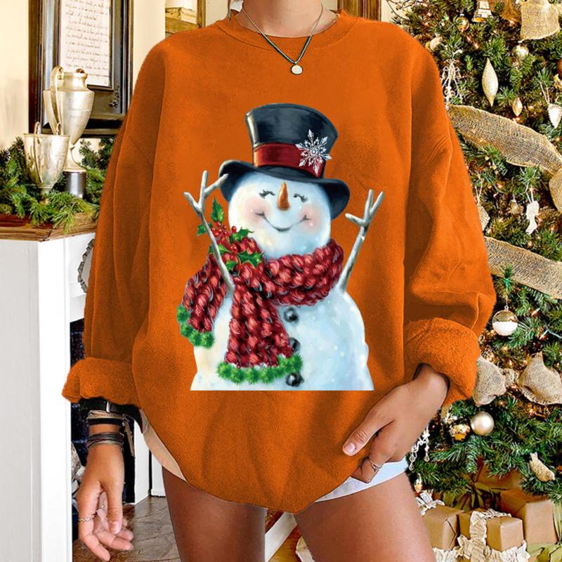 Women' Hoodies Snow Man Print Women' Sweatshirts Vintage Harajuku Casual Lady Clothes Long Sleeve Tops
Women' Hoodies Snow Man Print Women' Sweatshirts Vintage Harajuku Casual Lady Clothes Long Sleeve Tops