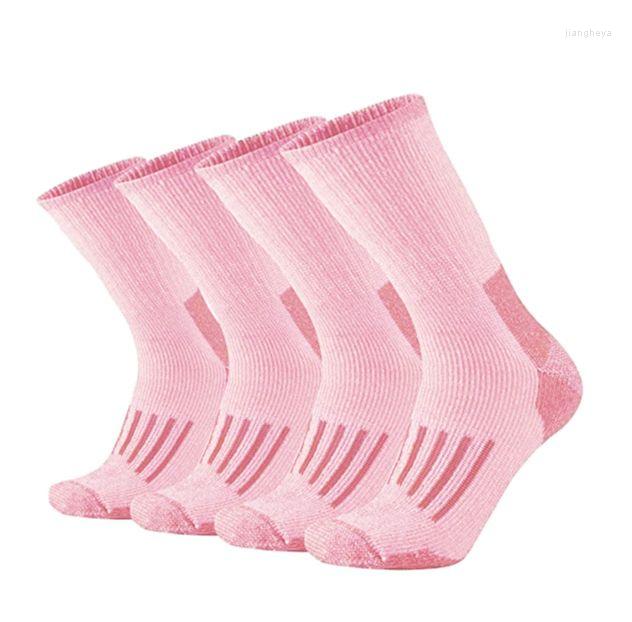 Sports Socks Women 80% Merino Wool Hiking Boot Thicken Warmest Winter Skiing Cycling Thermal Breathable Soft, Black (4 pairs)
Sports Socks Women 80% Merino Wool Hiking Boot Thicken Warmest Winter Skiing Cycling Thermal Breathable Soft, Black (4 pairs)