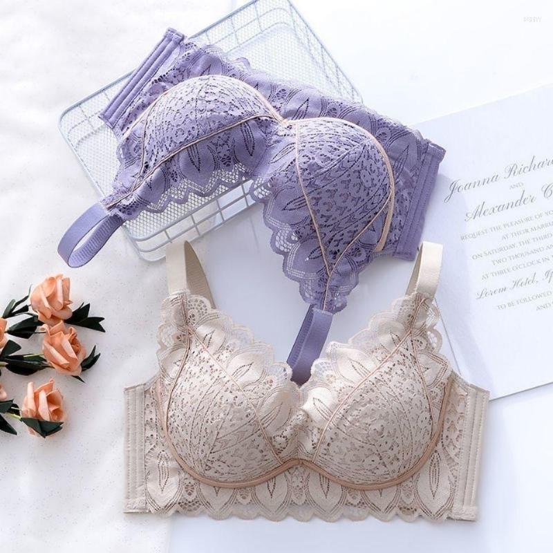 Bras Sets Underwear In Autumn And Winter: Women's Small Chest Without Steel Ring Gathered Lace Sexy Anti Expansion Side Pull-up, Black
Bras Sets Underwear In Autumn And Winter: Women's Small Chest Without Steel Ring Gathered Lace Sexy Anti Expansion Side Pull-up, Black
