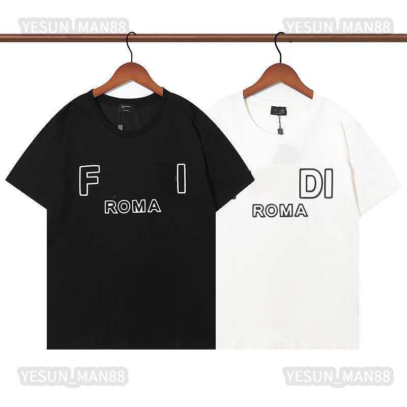 Designer Luxury Fendyity Classic T Shirt Chest Big Letter Printing Mens And Womens Top Summer Breathable High Street Cotton Loose Tees
Designer Luxury Fendyity Classic T Shirt Chest Big Letter Printing Mens And Womens Top Summer Breathable High Street Cotton Loose Tees