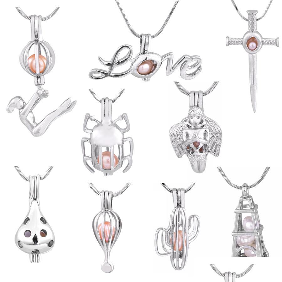 Pendant Necklaces Mix 9 Style Charms 18Kgp Pearl Cage Tower/Love/Fire Ballon/Chocolocate/Scarab/Cactus T High Quality Fashion Jewelr Dhxua
Pendant Necklaces Mix 9 Style Charms 18Kgp Pearl Cage Tower/Love/Fire Ballon/Chocolocate/Scarab/Cactus T High Quality Fashion Jewelr Dhxua