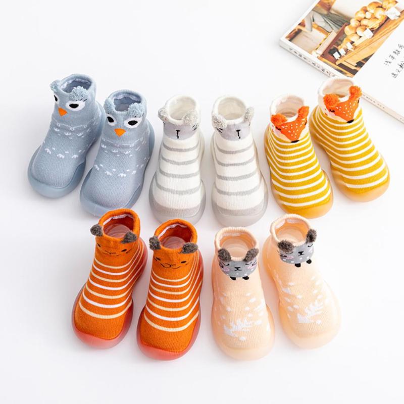 First Walkers Baby Toddler Shoes Born Indoor Soft Rubber Sole Socks Knit Boots Anti-Slip Warm Girls, Blue 
First Walkers Baby Toddler Shoes Born Indoor Soft Rubber Sole Socks Knit Boots Anti-Slip Warm Girls, Blue