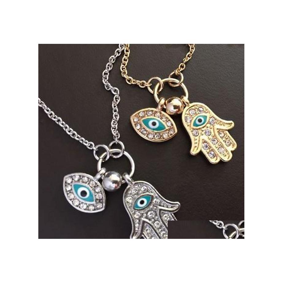 Pendant Necklaces Gold Chain Necklace Turkey Blue Evil Eye Hamsa Hand Fatima Palm Luckyhat Drop Delivery Jewelry Pendants Dhngh
Pendant Necklaces Gold Chain Necklace Turkey Blue Evil Eye Hamsa Hand Fatima Palm Luckyhat Drop Delivery Jewelry Pendants Dhngh