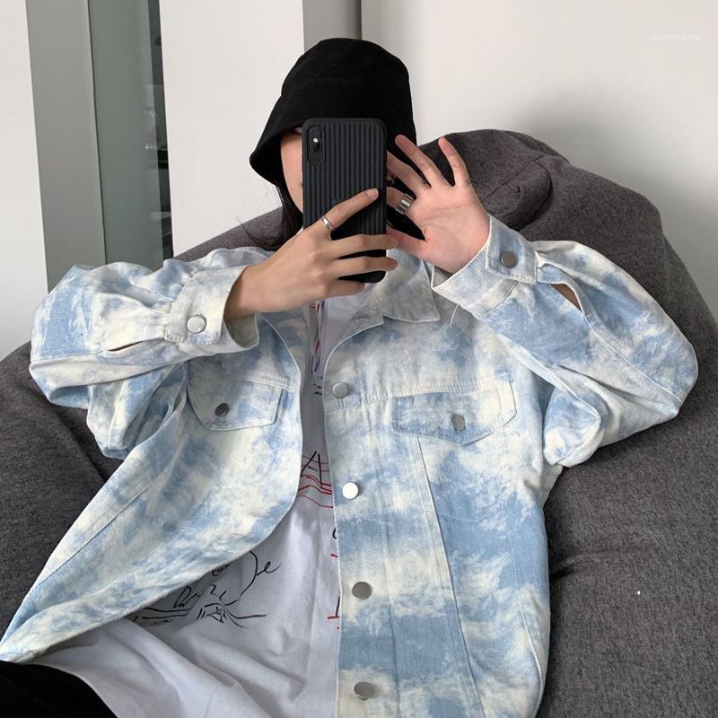 Women' Jackets Spring And Autumn 2023 Korean Style Tie-dye Jacket Shirt Loose Denim For Women Gradient Denim1, Blue
Women' Jackets Spring And Autumn 2023 Korean Style Tie-dye Jacket Shirt Loose Denim For Women Gradient Denim1, Blue
