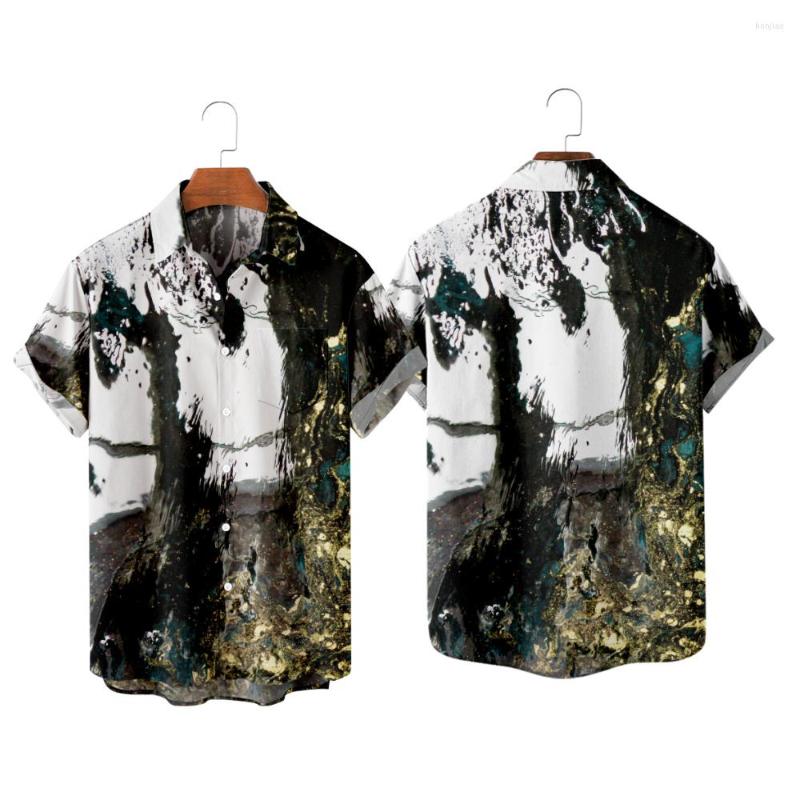 Men's Casual Shirts Marbling Style Summer Short Sleeve Pocket Original Risk Free Print Men Women Tops
Men's Casual Shirts Marbling Style Summer Short Sleeve Pocket Original Risk Free Print Men Women Tops
