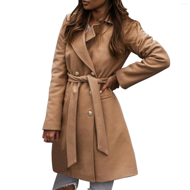 Women' Jackets Cotton Deep Khaki Long Women Trench Coat Autumn Winter Turn Down Collar Clothes Causal Full Sleeve Belt, White
Women' Jackets Cotton Deep Khaki Long Women Trench Coat Autumn Winter Turn Down Collar Clothes Causal Full Sleeve Belt, White