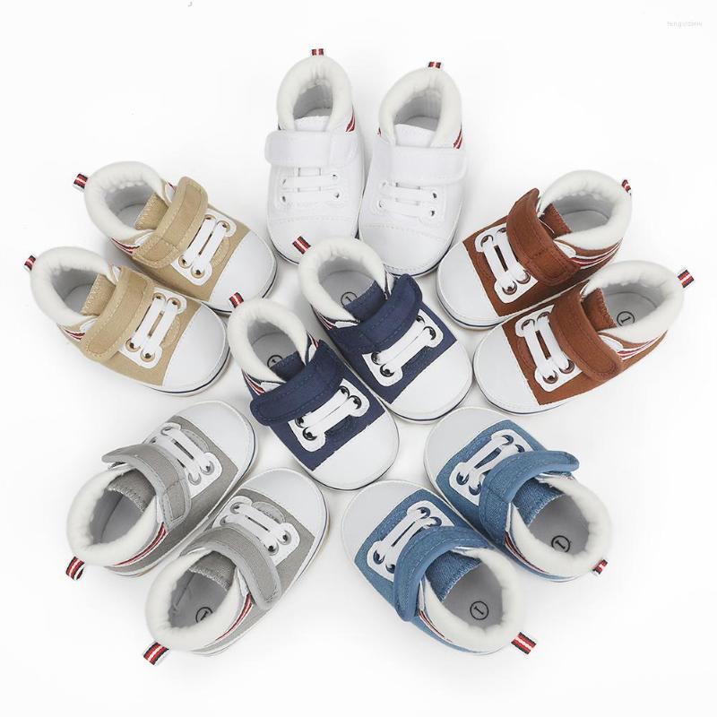 First Walkers Baby Canvas Sneakers Infant Boys Shoes Solid Cozy High Top Ankle Striped Prewalker Born Girls Crib -18M
First Walkers Baby Canvas Sneakers Infant Boys Shoes Solid Cozy High Top Ankle Striped Prewalker Born Girls Crib -18M
