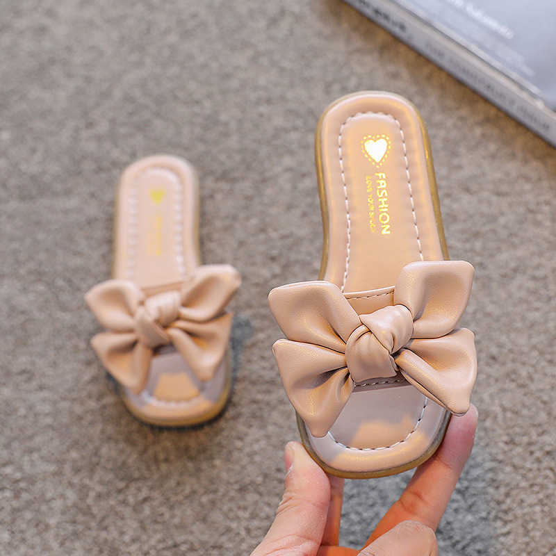 Slipper Little Girls Sandals 2022 Summer Children Slides Kids Slippers Soft Anti-skid Bowtie Princess Sweet Beach Shoes 0203, Beige
Slipper Little Girls Sandals 2022 Summer Children Slides Kids Slippers Soft Anti-skid Bowtie Princess Sweet Beach Shoes 0203, Beige