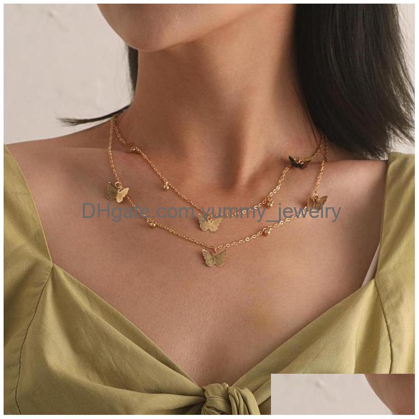 Pendant Necklaces Bohemian Cute Butterfly Choker Necklace For Women Gold Sier Color Clavicle Chain 2022 Fashion Female Chocker Drop Dhoo7
Pendant Necklaces Bohemian Cute Butterfly Choker Necklace For Women Gold Sier Color Clavicle Chain 2022 Fashion Female Chocker Drop Dhoo7