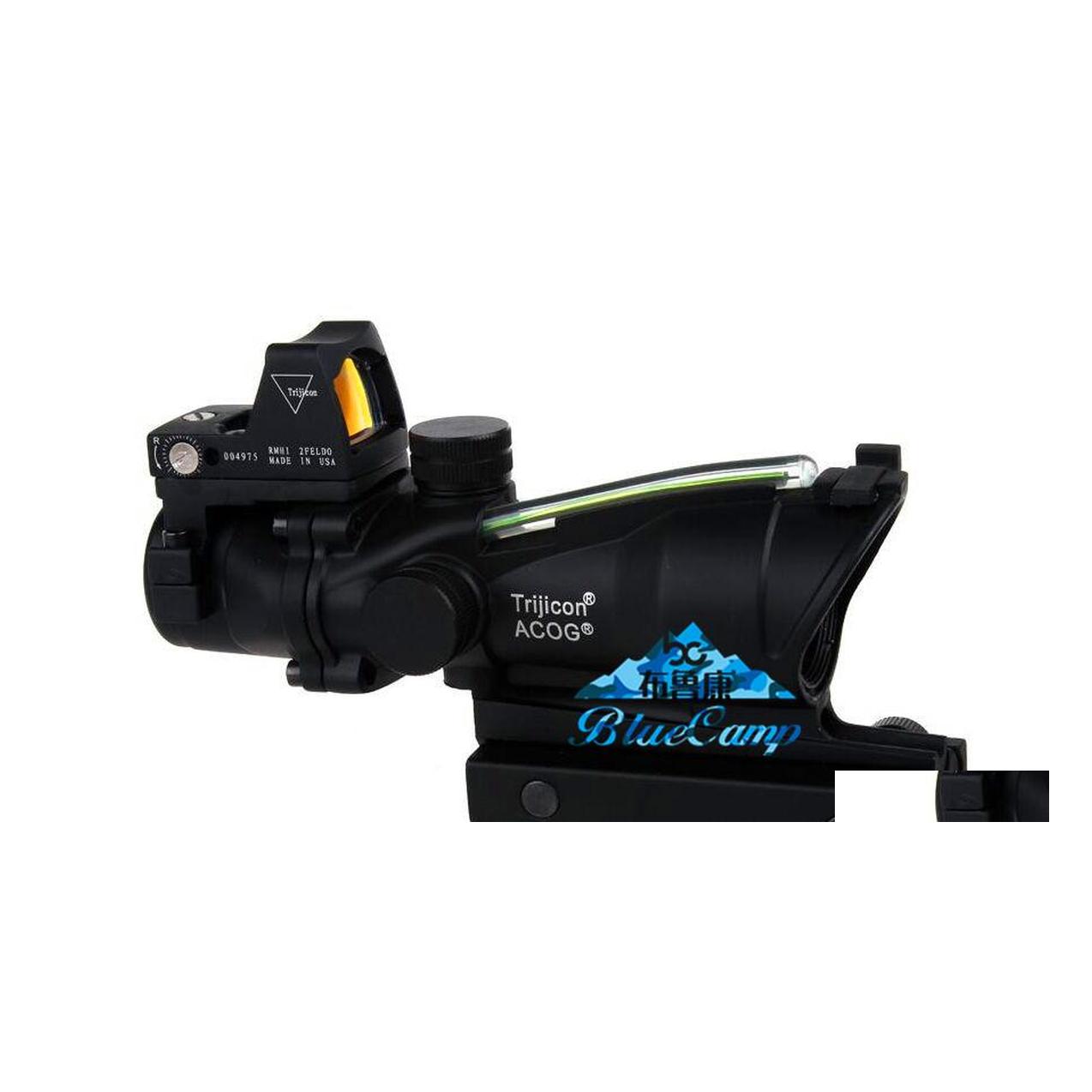 Hunting Scopes Trij Ta31 Acog Style 4X32 Tactical Scope Real Fiber Optic Green Illuminated W/ Rmr Micro Red Dot For Riflescopes Drop Dh3Gd
Hunting Scopes Trij Ta31 Acog Style 4X32 Tactical Scope Real Fiber Optic Green Illuminated W/ Rmr Micro Red Dot For Riflescopes Drop Dh3Gd