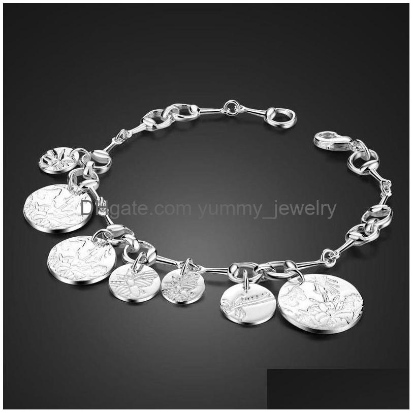 Charm Bracelets Fashion 100 925 Sterling Round Pendant Bracelet For Women Personality Solid Sier Flower God Hand Catenary Jewelry Gi Dhpsf
Charm Bracelets Fashion 100 925 Sterling Round Pendant Bracelet For Women Personality Solid Sier Flower God Hand Catenary Jewelry Gi Dhpsf