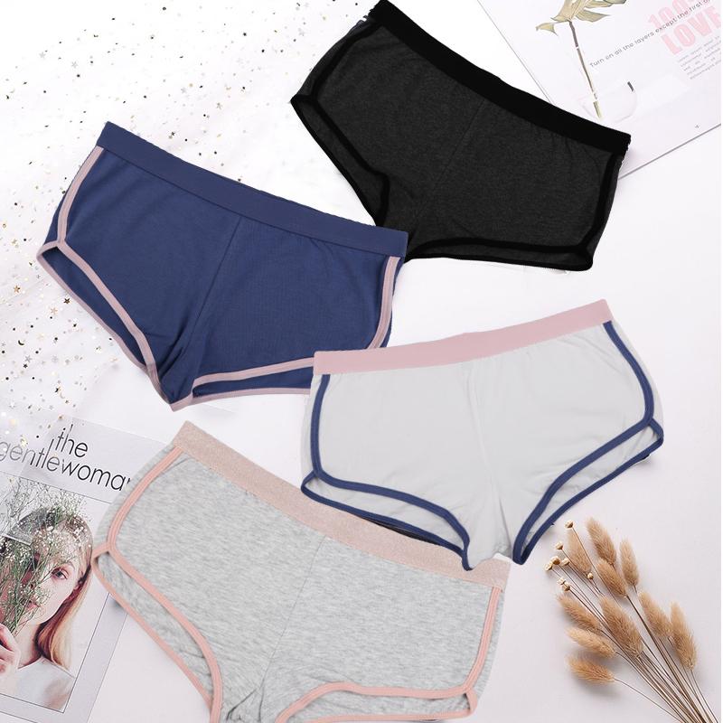 Women's Panties Super Soft Women Cotton Ladies Boyshorts Solid Color Underwear Female Lingerie S-XXXL Comfort Gril Underpants, Blue
Women's Panties Super Soft Women Cotton Ladies Boyshorts Solid Color Underwear Female Lingerie S-XXXL Comfort Gril Underpants, Blue
