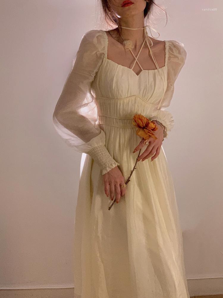 Casual Dresses France Vintage Midi Dress Women Spring 2023 Sweet Elegant Party Fairy Ladies Long Slevee Korean Style Causal, Black
Casual Dresses France Vintage Midi Dress Women Spring 2023 Sweet Elegant Party Fairy Ladies Long Slevee Korean Style Causal, Black