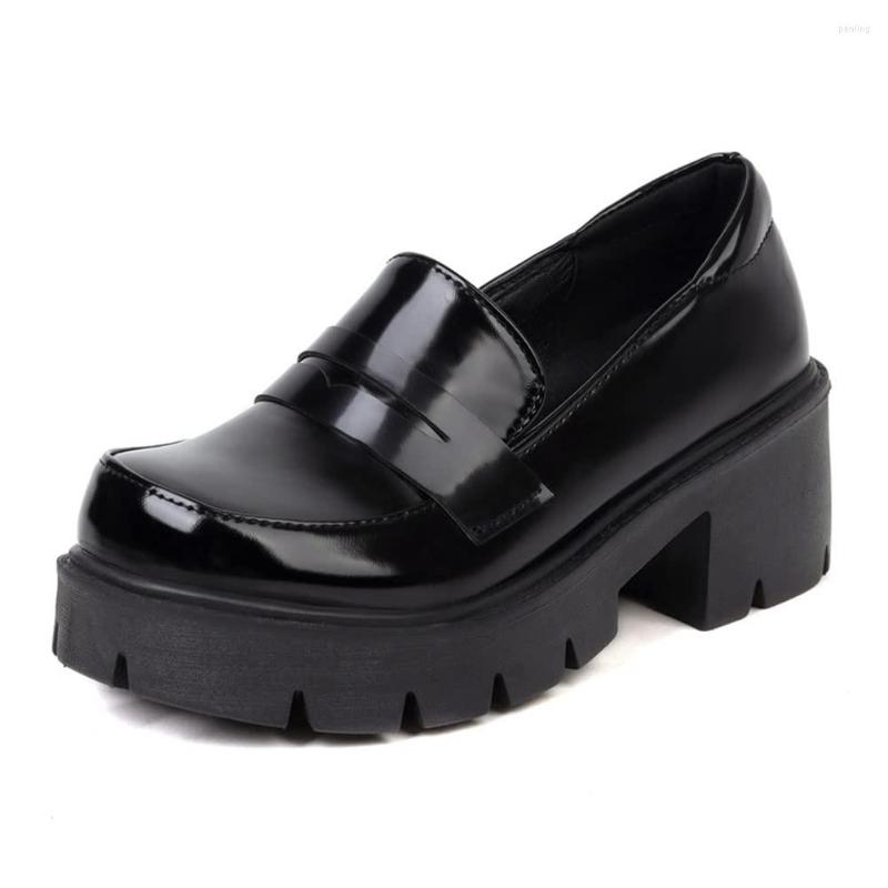 Dress Shoes Platform Women Loafers Brand Dropship 2023 Spring Fashion Sweet Lolita Cosplay Walking Comfy Chunky Heels, Black 4
Dress Shoes Platform Women Loafers Brand Dropship 2023 Spring Fashion Sweet Lolita Cosplay Walking Comfy Chunky Heels, Black 4