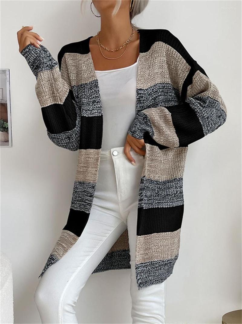 Women' Knits Woman Spring Autumn Style Cardigan Seater Lady Casual Long Sleeve Brown Color 4498
Women' Knits Woman Spring Autumn Style Cardigan Seater Lady Casual Long Sleeve Brown Color 4498