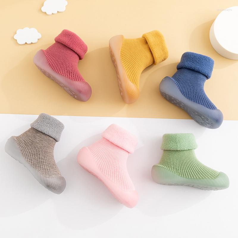 First Walkers Autumn Winter Baby Plus Velvet Thick Non-slip Floor Shoes Socks Soft Bottom Anti-drop Toddler Indoor, Gray
First Walkers Autumn Winter Baby Plus Velvet Thick Non-slip Floor Shoes Socks Soft Bottom Anti-drop Toddler Indoor, Gray