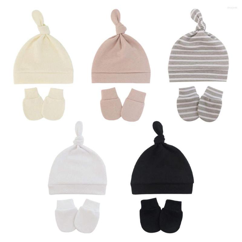 Hats Soft Breathable Cotton Baby & Mittens 0-6 Months Born Knot Caps No Scratch Gloves For Boys Girls, White
Hats Soft Breathable Cotton Baby & Mittens 0-6 Months Born Knot Caps No Scratch Gloves For Boys Girls, White