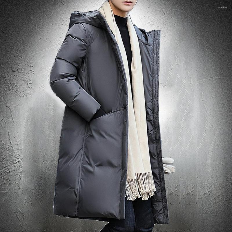 Men's Down Winter Jacket Men Long Parka Coat Cotton Padded Hooded Windbreaker Outdoor Black Zipper Up Slim Fit Big Pockets
Men's Down Winter Jacket Men Long Parka Coat Cotton Padded Hooded Windbreaker Outdoor Black Zipper Up Slim Fit Big Pockets