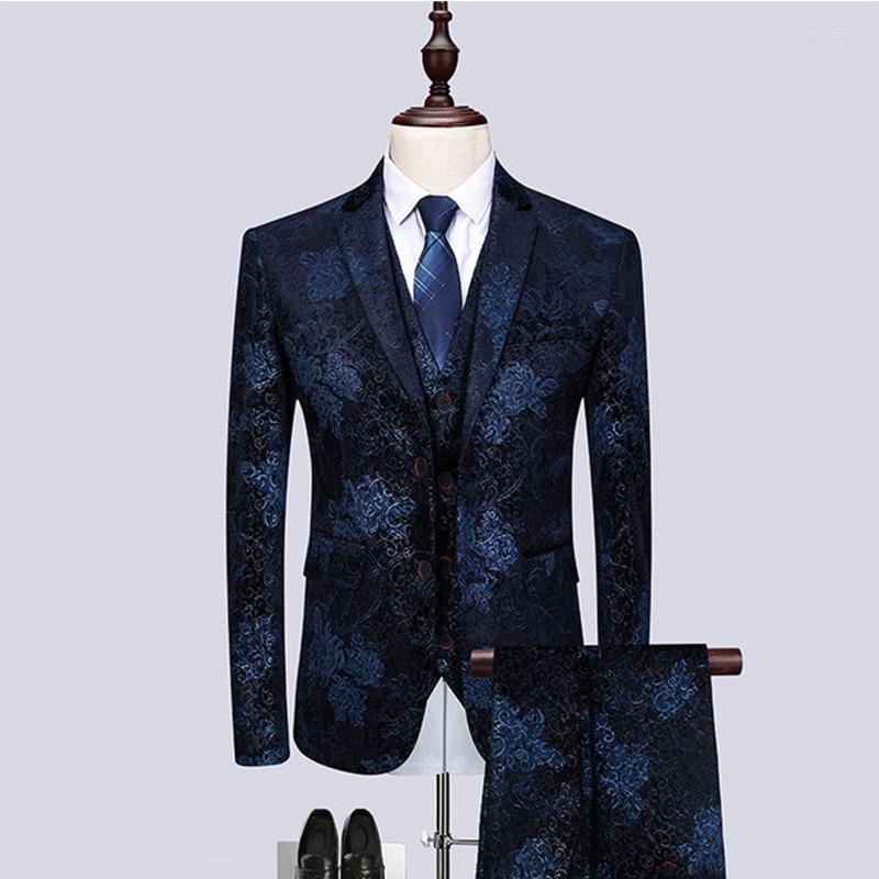 Men's Suits Brand Men's Wedding Wear 2023 Spring Flower 3-piece Suit And Pants Men Large Size 6XL Navy Blue Fashion Prom Stage Costume, Burgundy
Men's Suits Brand Men's Wedding Wear 2023 Spring Flower 3-piece Suit And Pants Men Large Size 6XL Navy Blue Fashion Prom Stage Costume, Burgundy