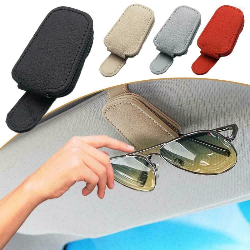Interior Accessories Universal Leather Sun Visor Glasses Clip Car Card Ticket Fastener Portable Sunglasses Holder Clips
Interior Accessories Universal Leather Sun Visor Glasses Clip Car Card Ticket Fastener Portable Sunglasses Holder Clips