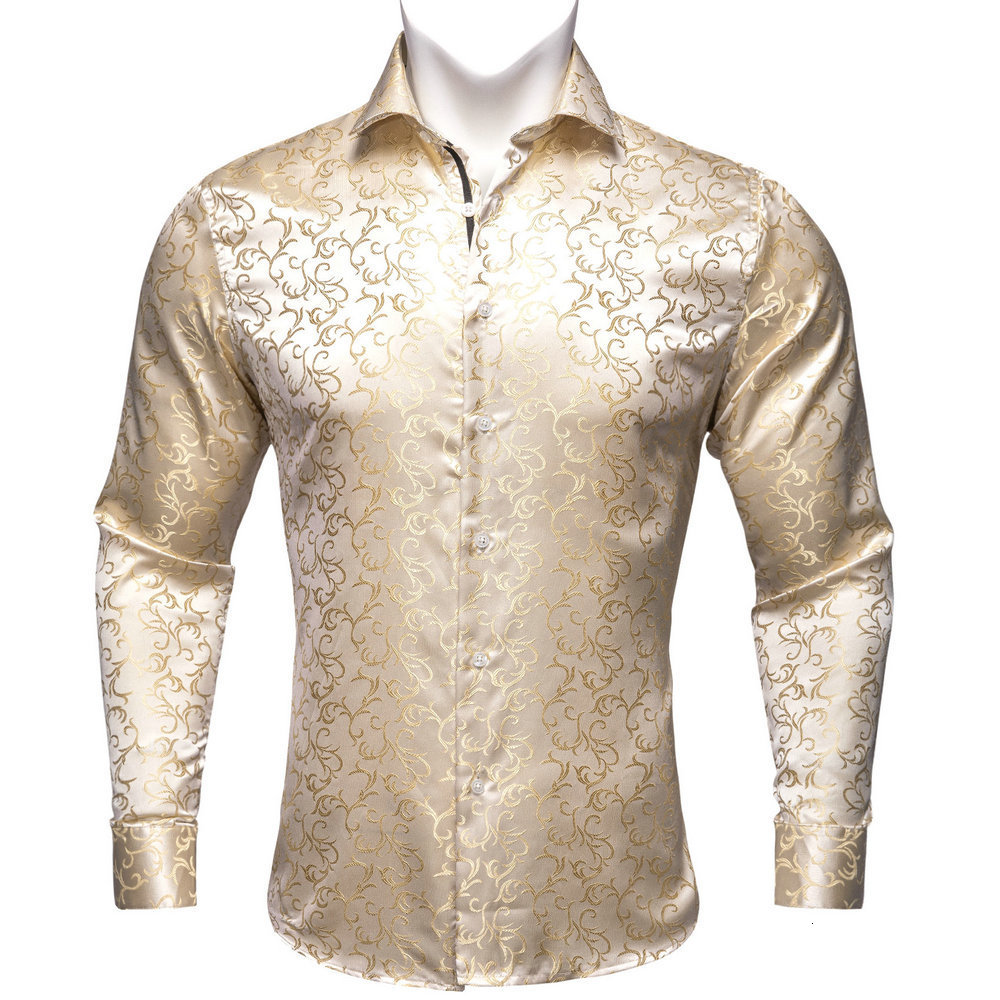 Men's Casual Shirts Classic Champagne Flower Long Sleeve Shirt Fashion Jacquard Pattern Polyester Turndown Collar Business Fit BarryWang 230202, Cy-0026
Men's Casual Shirts Classic Champagne Flower Long Sleeve Shirt Fashion Jacquard Pattern Polyester Turndown Collar Business Fit BarryWang 230202, Cy-0026