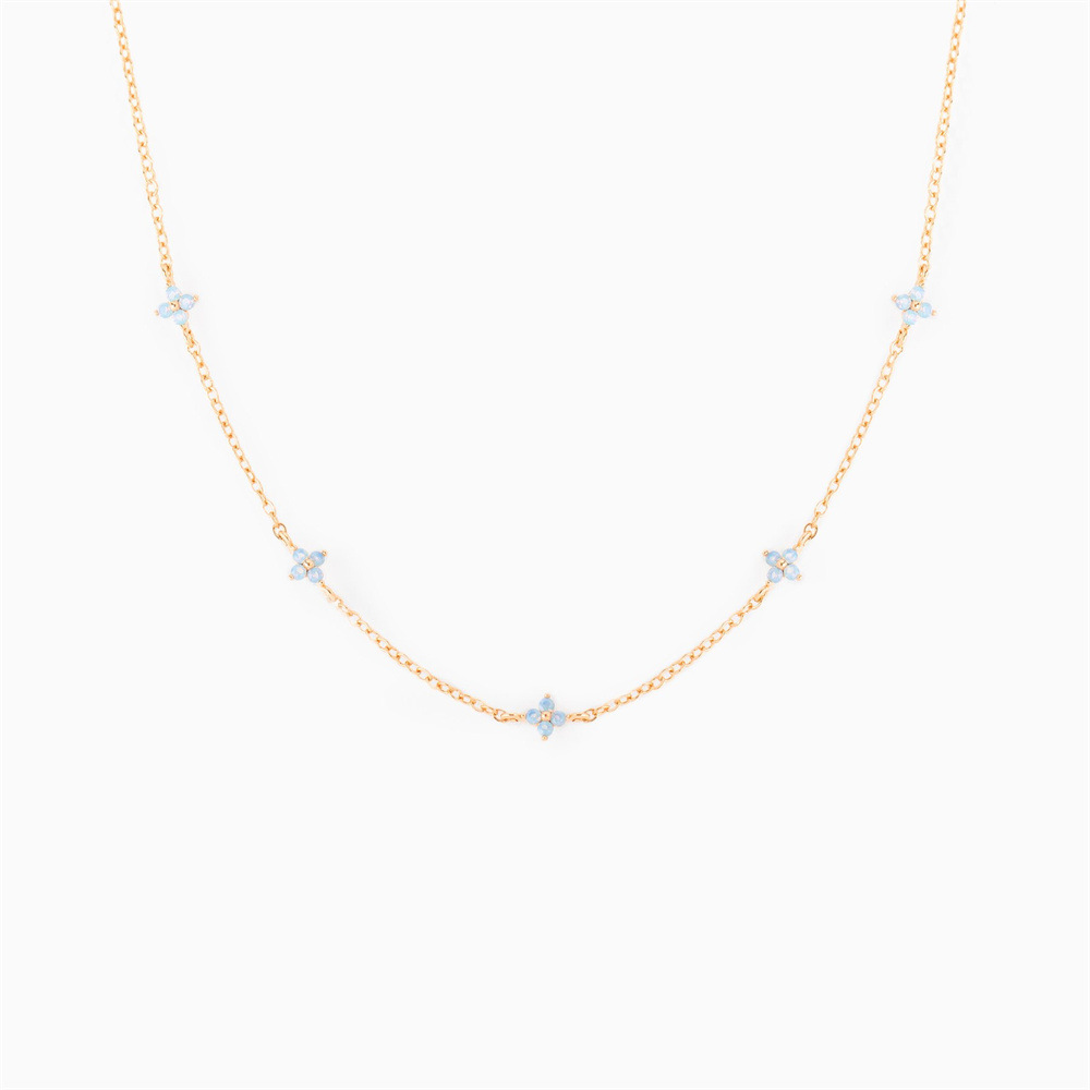 Jewelry Minimal Delicate Cz Turkish Evilil Eyeer Charm Dainty Choker Collarbone Adorable Women Chain Necklace cnjartier bracelet pp Z250910