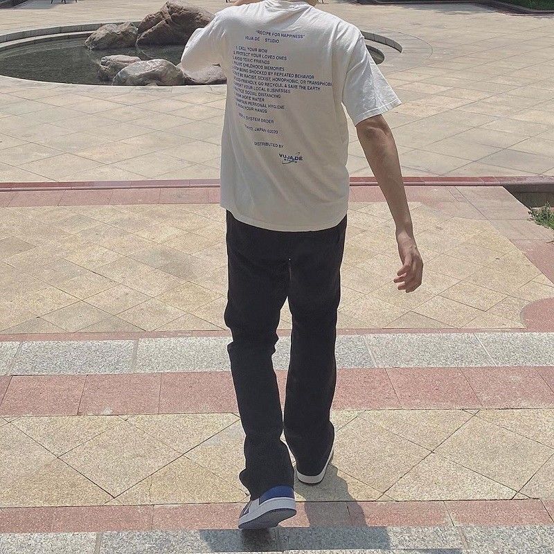 Men and Women T Shirt Slogan Letters Printing Couples Loose Casual Short Sleeved Cotton Round Neck, White
Men and Women T Shirt Slogan Letters Printing Couples Loose Casual Short Sleeved Cotton Round Neck, White