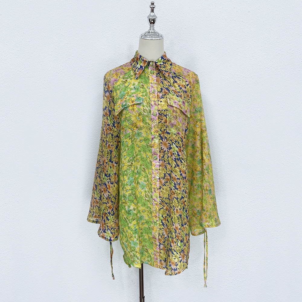 australian designer Women's Blouses & Shirts Floral pattern long sleeved shirt over size, Multi
australian designer Women's Blouses & Shirts Floral pattern long sleeved shirt over size, Multi