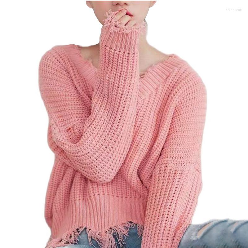 Women' Sweaters V-Neck Fashion Tassel Sweater Knit Womens Vintage Clothing Autumn Korea Plus Size Jumper Solid Crop Knitwear For Women, Black
Women' Sweaters V-Neck Fashion Tassel Sweater Knit Womens Vintage Clothing Autumn Korea Plus Size Jumper Solid Crop Knitwear For Women, Black