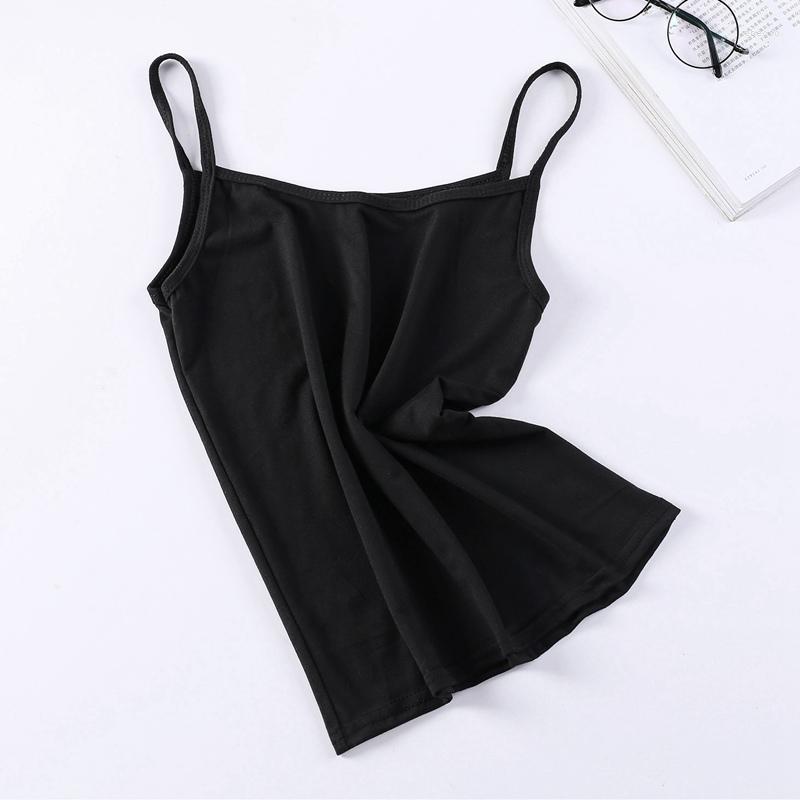 Women' Tanks Top Female Camisoles Women Summer Girl Sexy Strap Cotton Sleeveless Thin Camisole Vest Lingerie T-shirt, Black
Women' Tanks Top Female Camisoles Women Summer Girl Sexy Strap Cotton Sleeveless Thin Camisole Vest Lingerie T-shirt, Black
