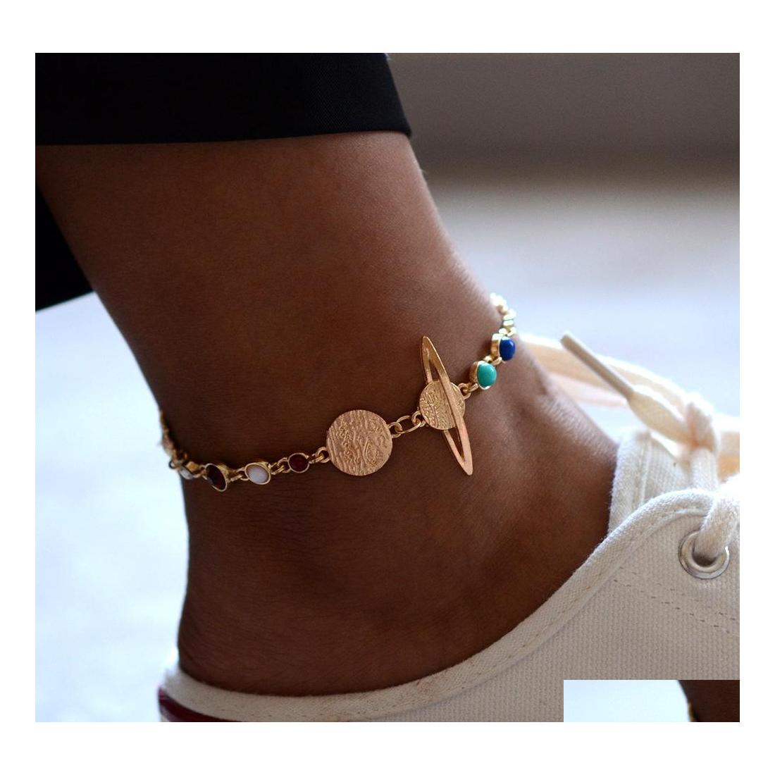 Charm Bracelets Fashion Jewelry Eight Planets Of The Solar System Universe Elements Bracelet Colorf Planet Retro Pattern Chain Drop D Dhx5U
Charm Bracelets Fashion Jewelry Eight Planets Of The Solar System Universe Elements Bracelet Colorf Planet Retro Pattern Chain Drop D Dhx5U